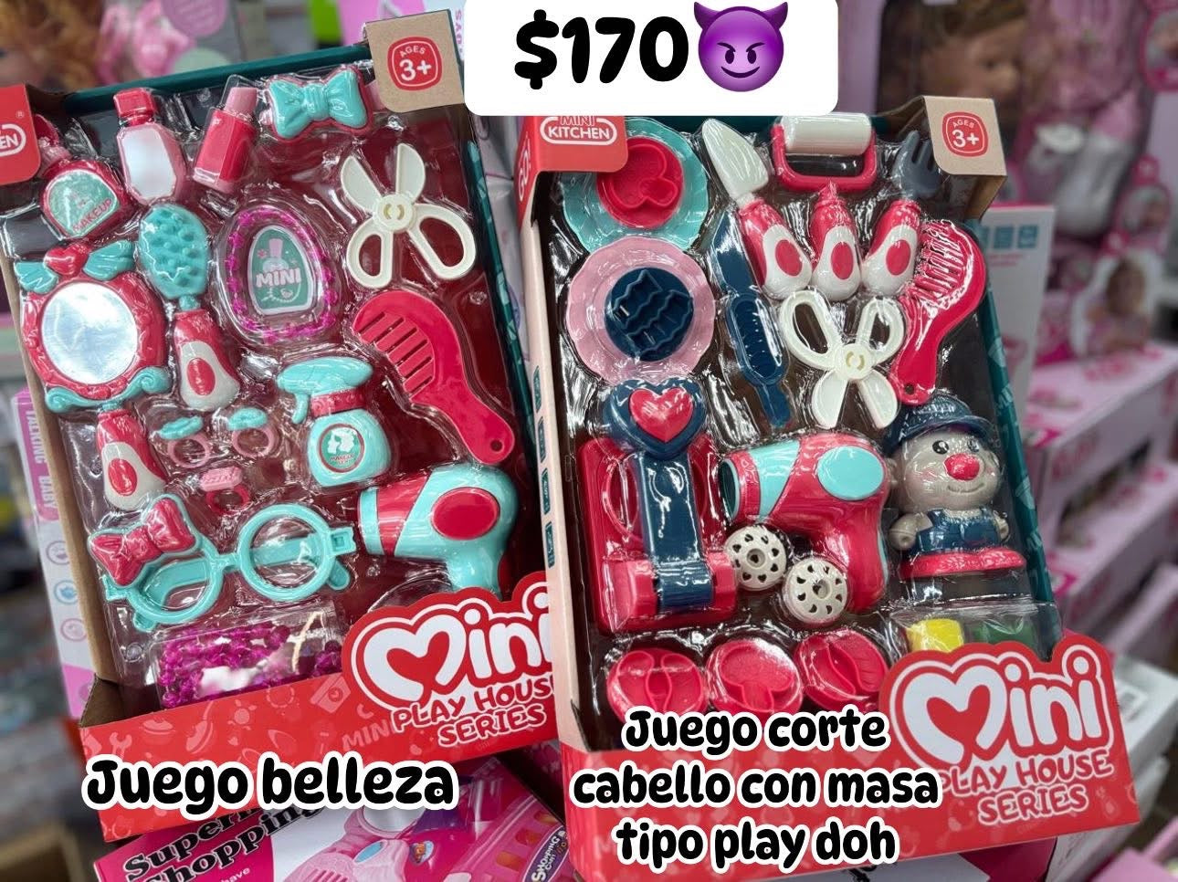 Juego jardineria, belleza, frutas, corte cabello