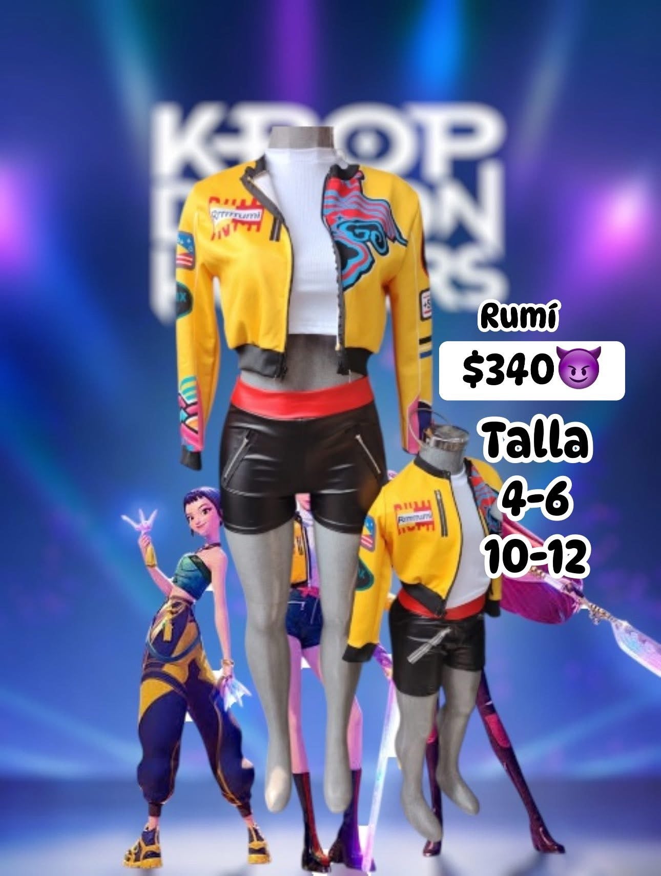 Disfraz rumi k pop