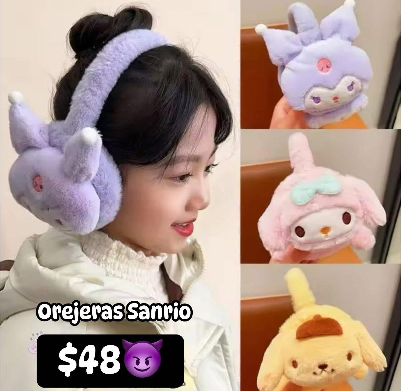 Orejeras Sanrio