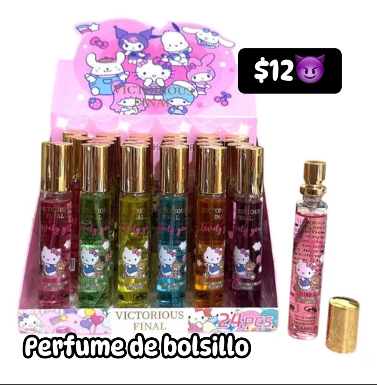 Perfume de bolsillo kitty