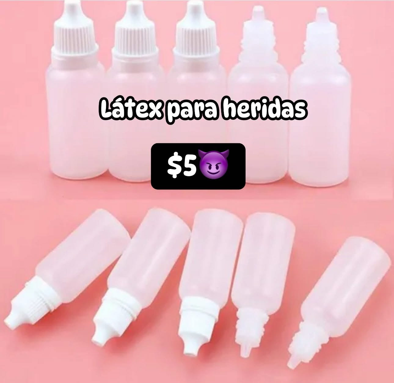 Latex para heridas Halloween