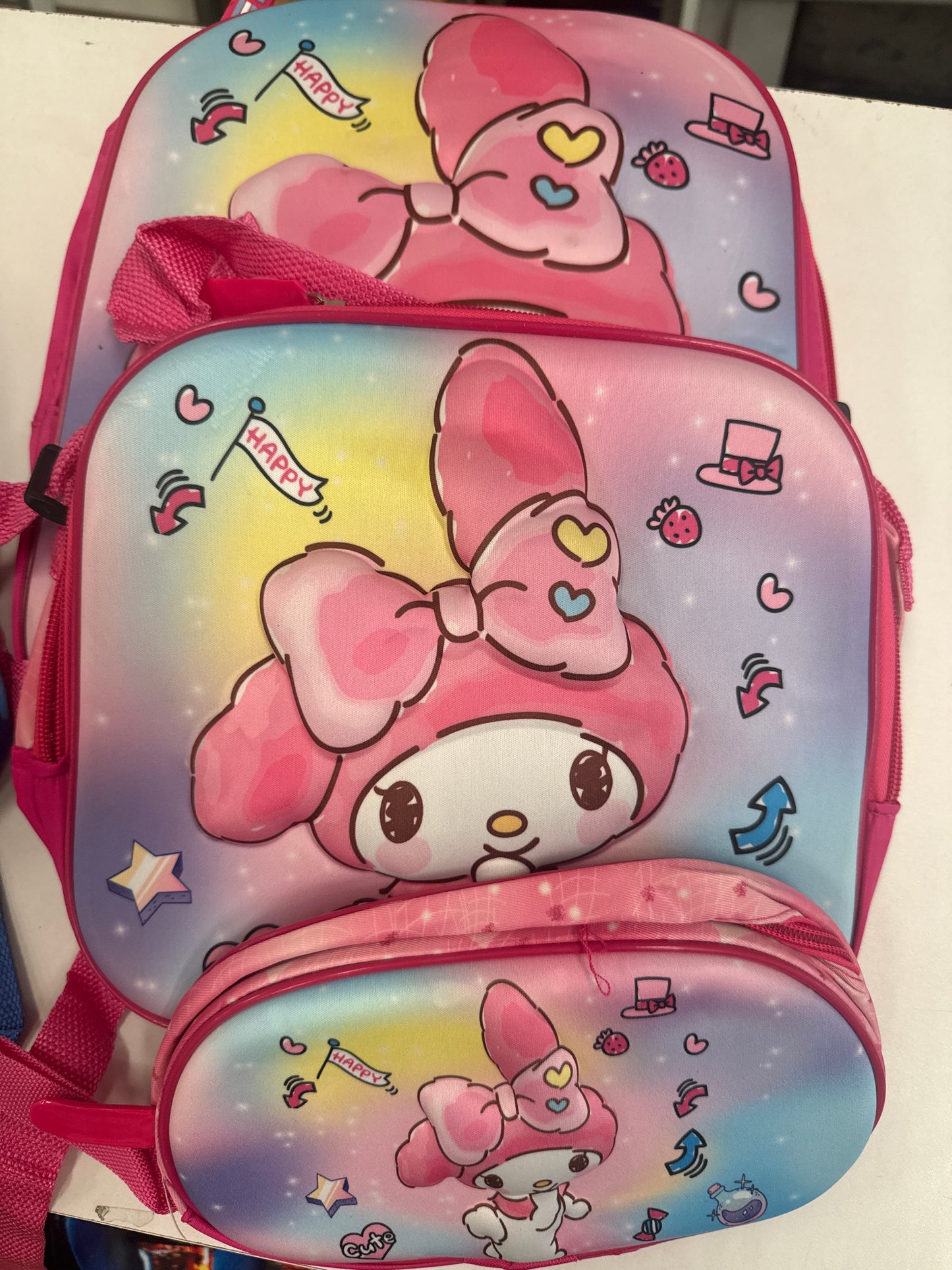 Mochila triple preescolar my melody