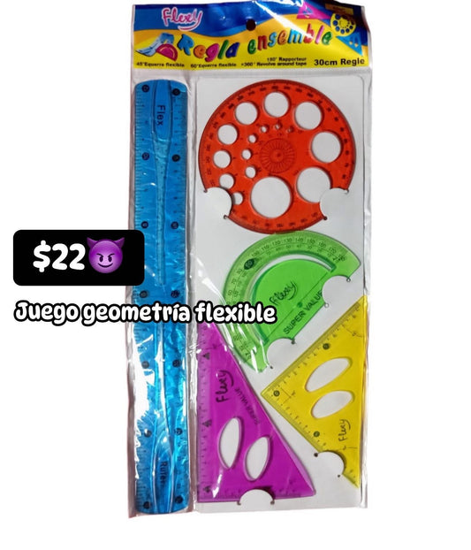 Juego de geometria flexible
