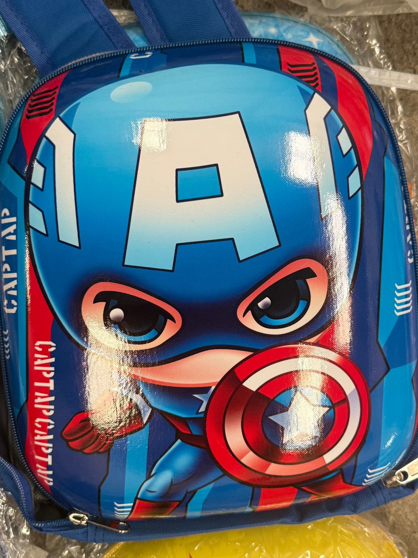 Mochila infanti capitan america
