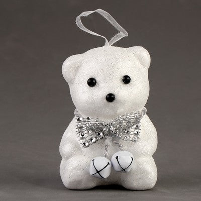Colgante oso blanco 12 cm