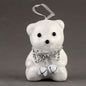 Colgante oso blanco 12 cm