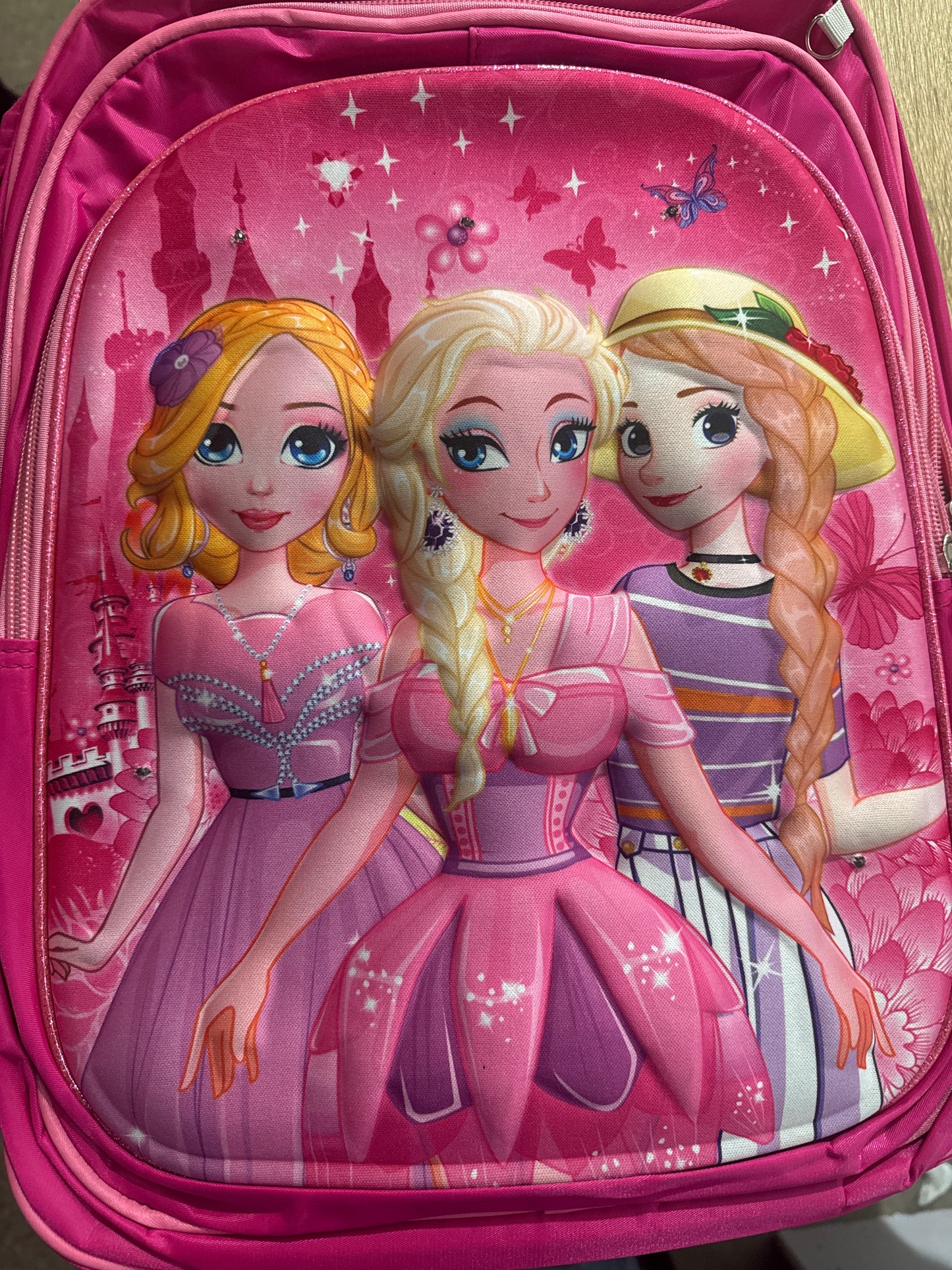 MOCHILA TRIPLE PRIMARIA muñecas