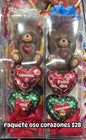 Paquete oso corazonez