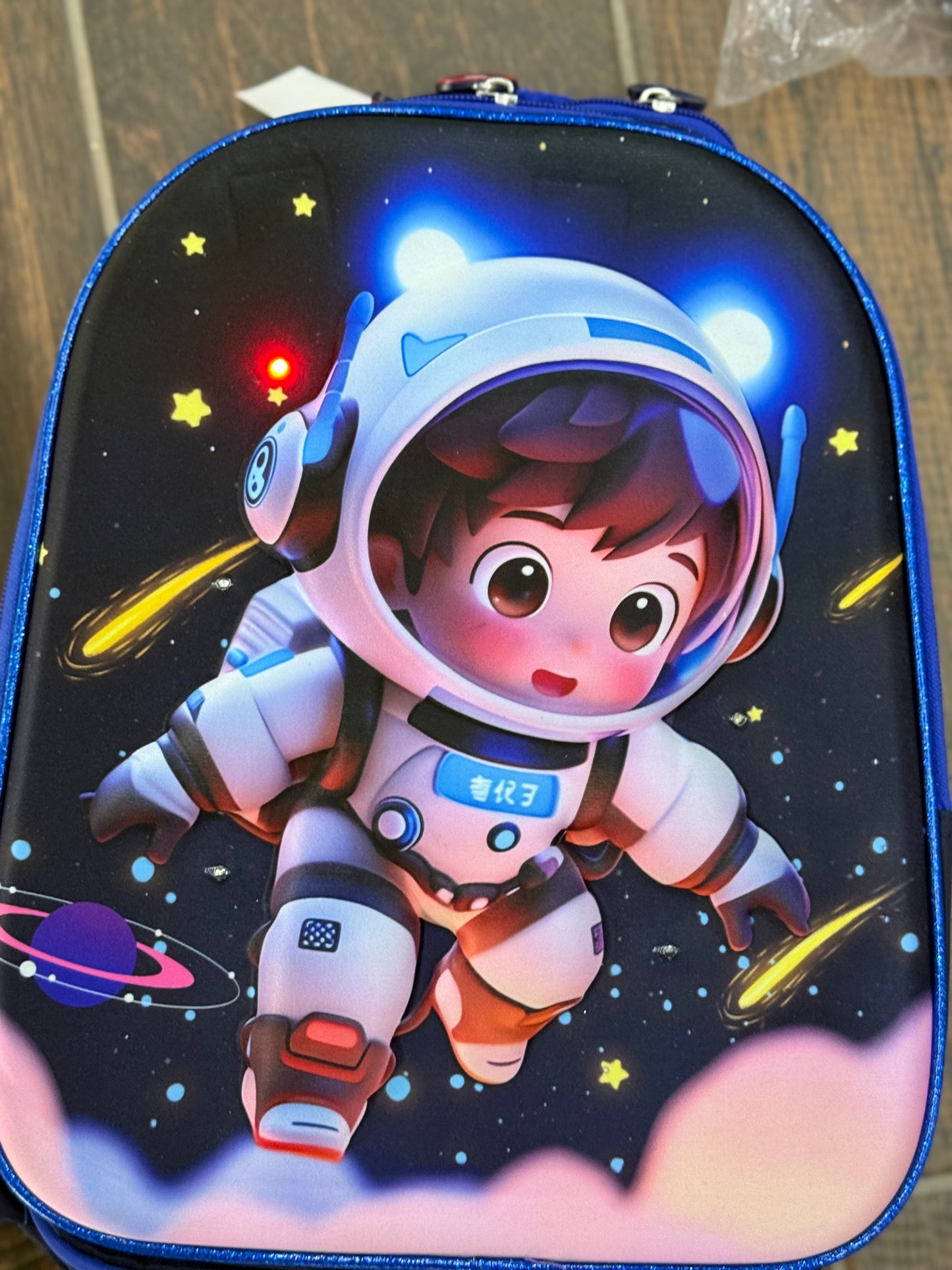 Mochila preescolar sencilla con luz