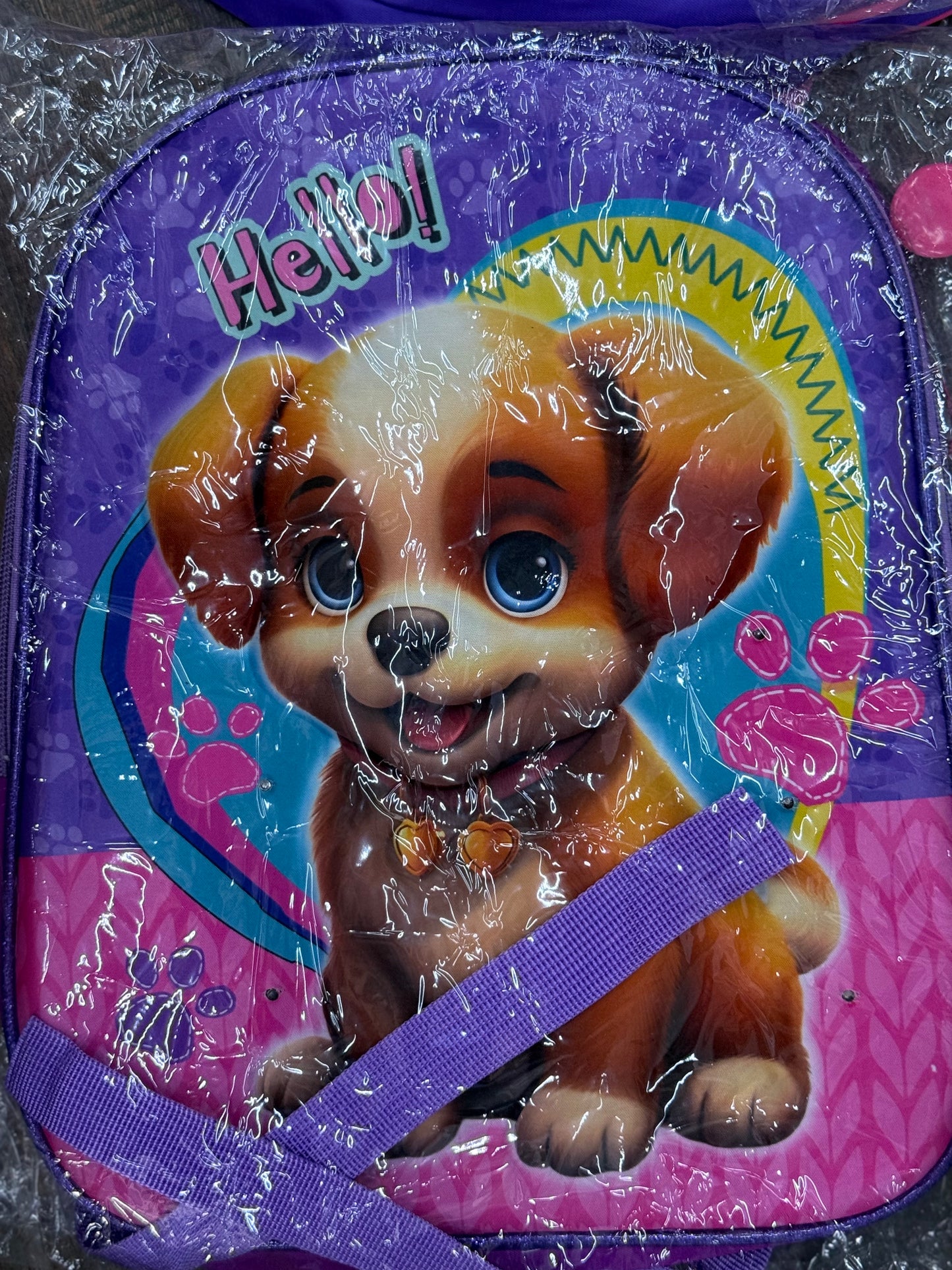 Mochila preescolar sencilla con luz