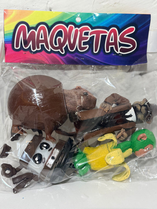 Bolsa tralalero grande 4 personajes