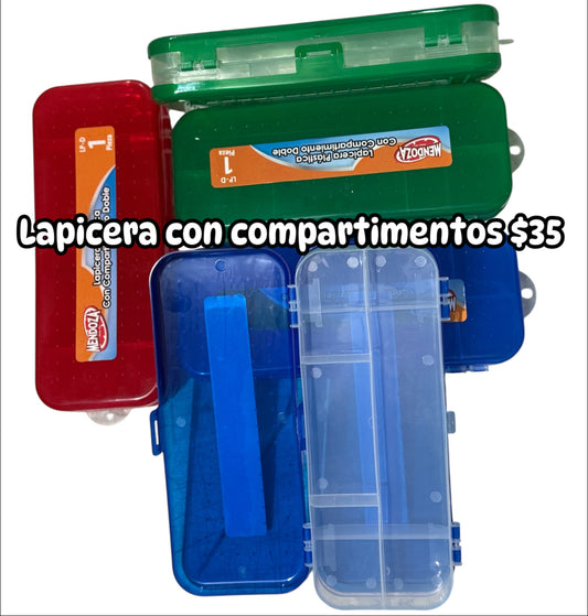 Lapicera compartimentos