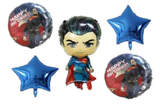 Bouquet 5 globos superman