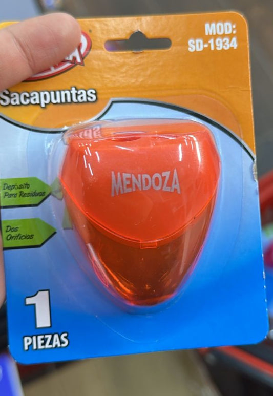 Sacapuntas Mendoza depósito triangular