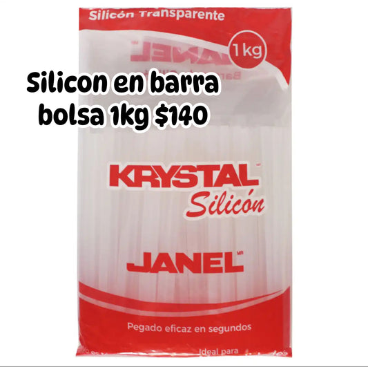 Silicon en barra bolsa de 1kg