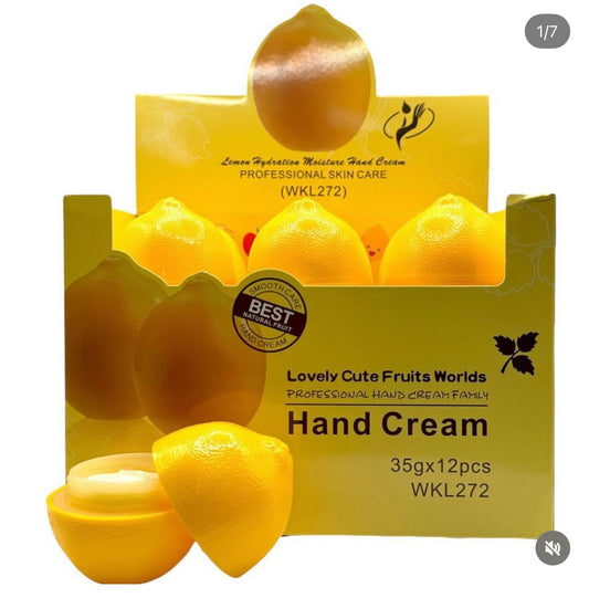 Crema para manos forma de mango