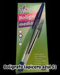 Boligrafo lapicero azul $2