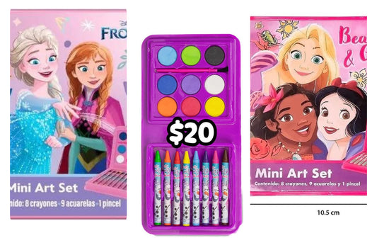 Mini set de arte disney