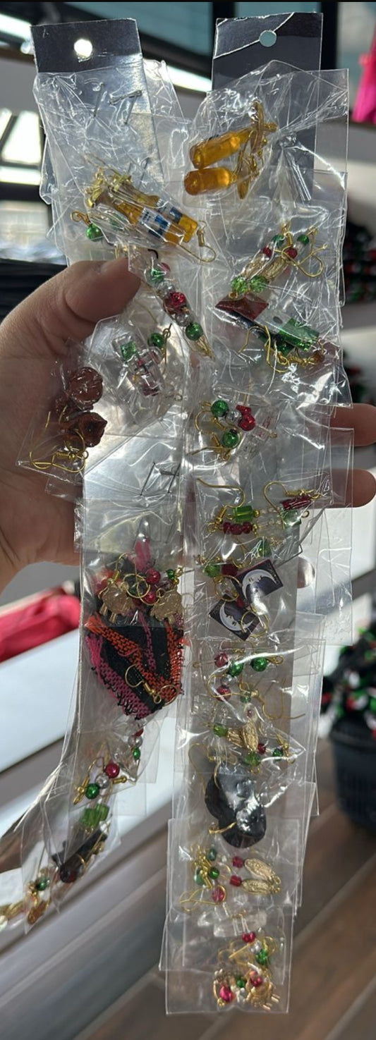 Aretes patrios (par)