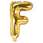 Globo Letra F dorada 32 pulgadas 75cm