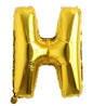 Globo Letra H dorada 16 pulgadas 41cm