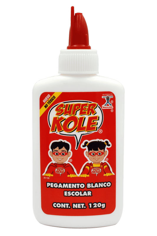 Pegamento blanco escolar super kole 440g