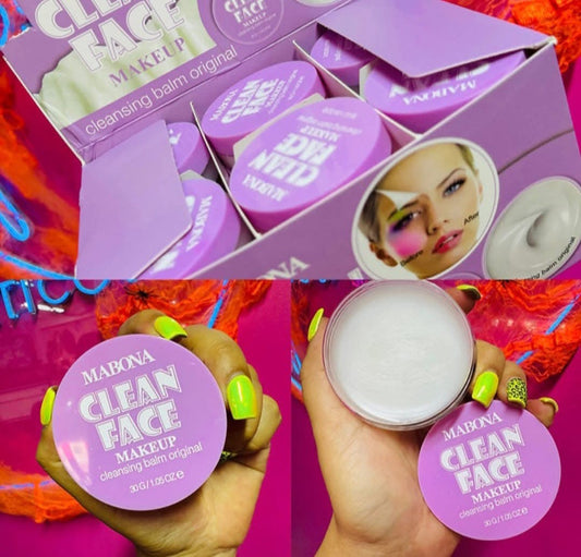 Desmaquillante en balsamo Clean Face Mabona