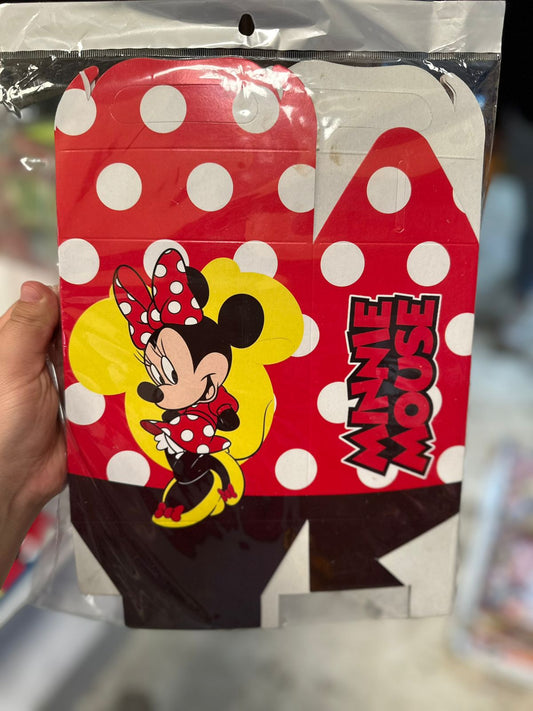 Caja dulcero 10 cajitas minnie mouse