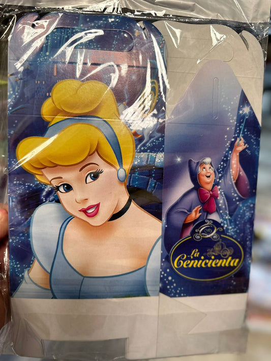Caja dulcero 10 cajitas cenicienta