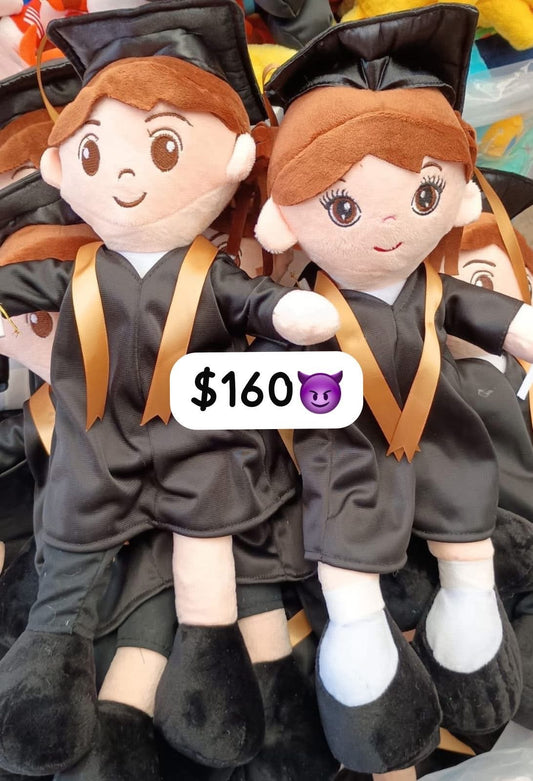 Peluche niño de graduacion