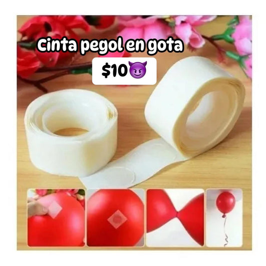 Cinta pegol en gota