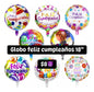 Globo feliz cumpleaños 18 pulgadas