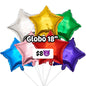 Globo estrella 18 pulgadas