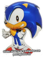 Globo silueta de 9 pulgadas con portaglobos sonic