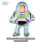 Globo silueta de 9 pulgadas con portaglobos buzz lightyear