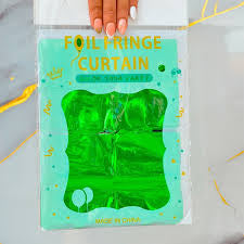 Cortinas Cuadros Grandes Mosaico Metalica VERDE