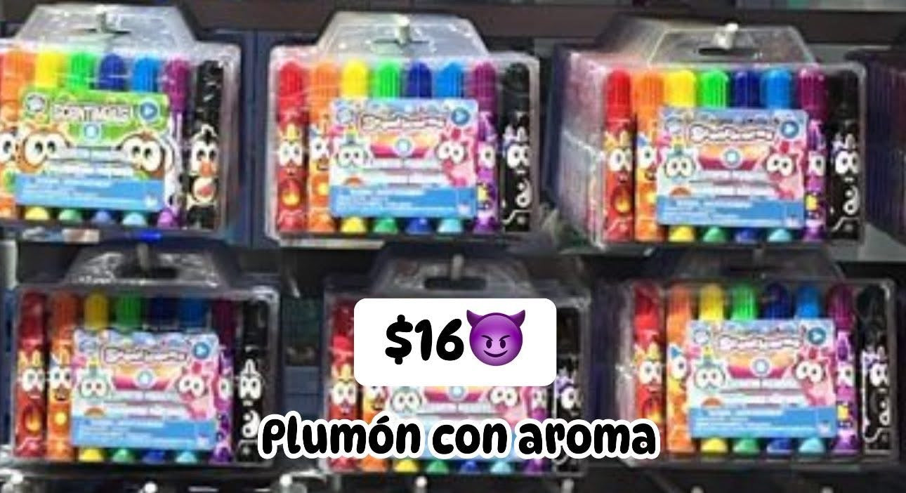 Plumon con aroma