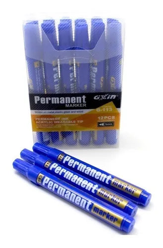 Plumón permanente AZUL