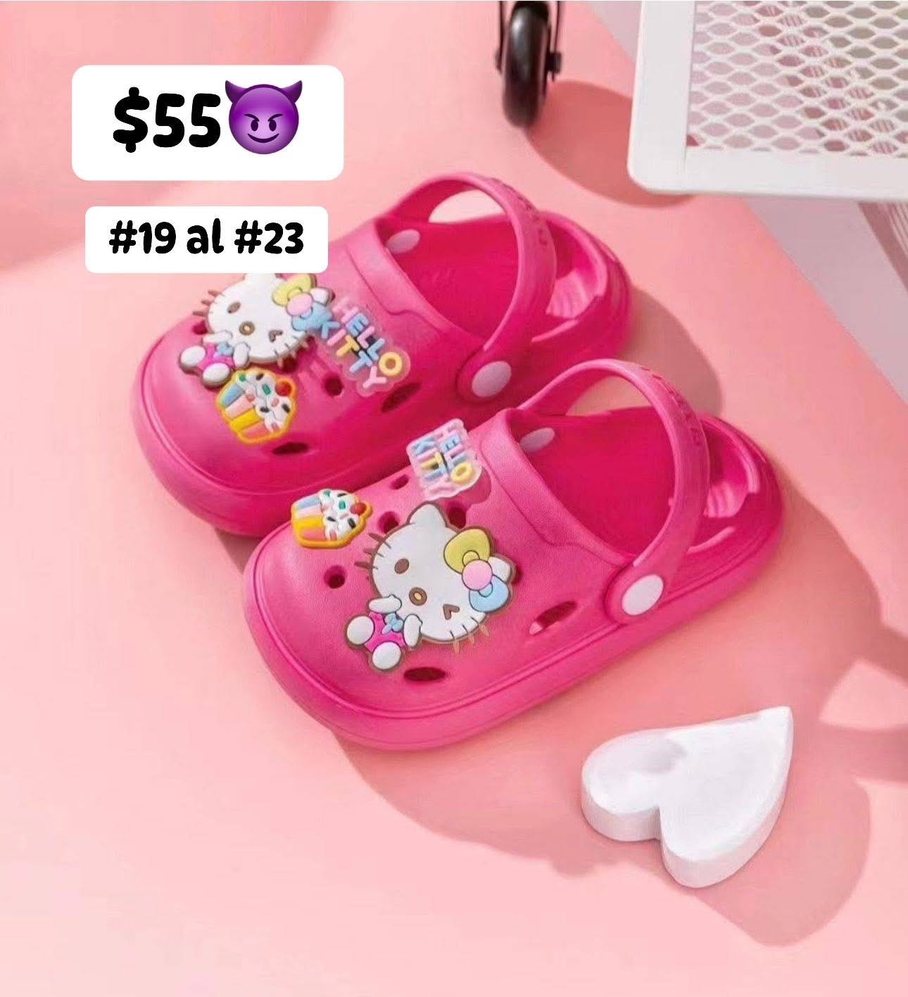 Sandalia hello kitty #19 a 24