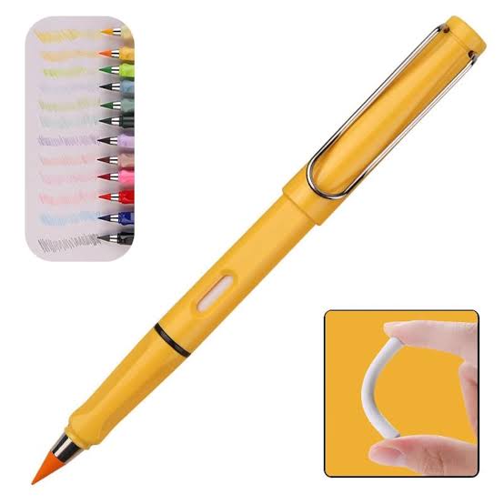 Lapiz infinito amarillo