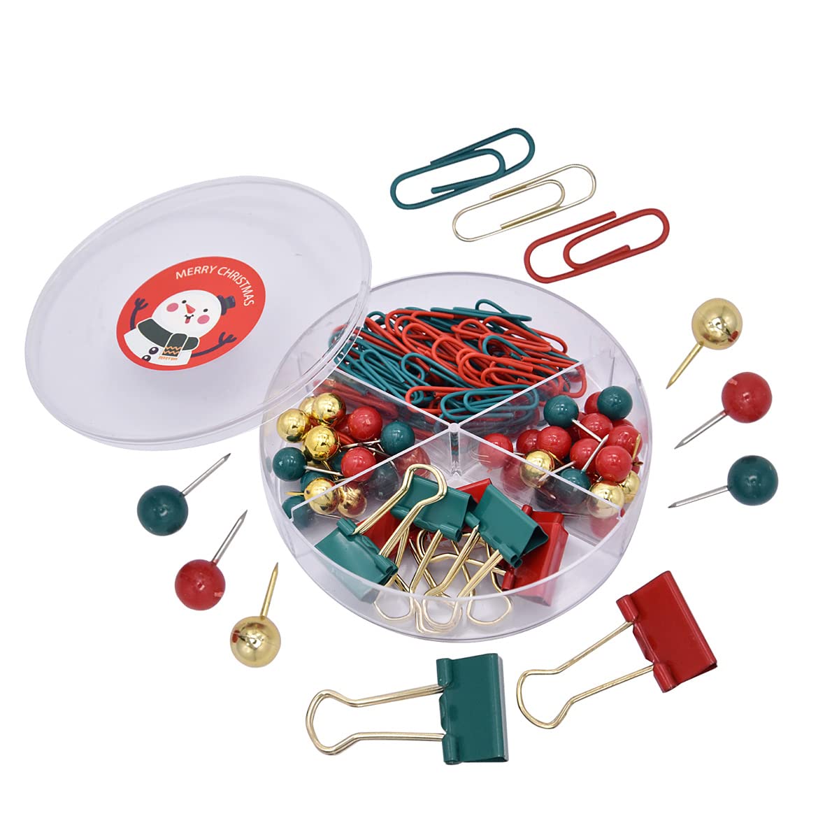 Kit de clips navideño