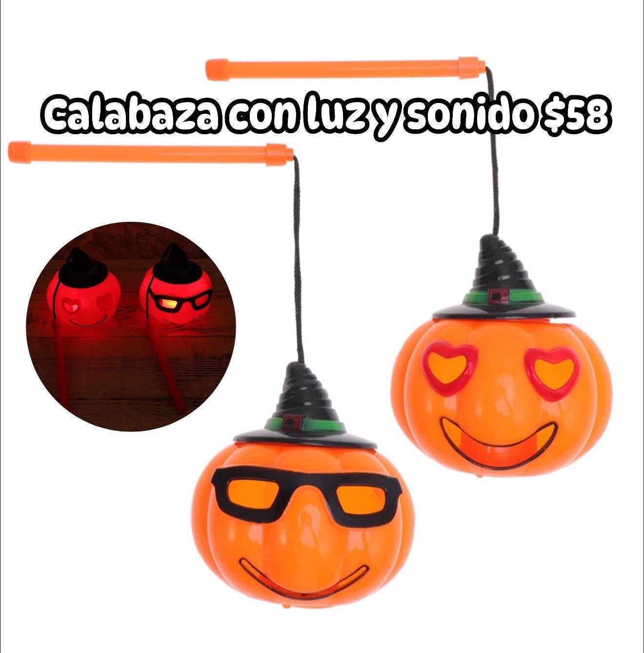 CALABAZA LUZ Y SONIDO