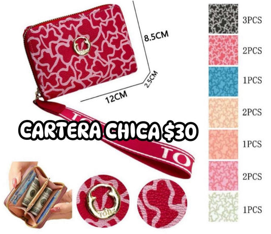 CARTERA TOUS OSO DORADO