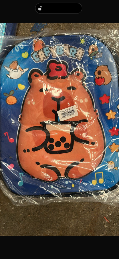 MOCHILA PREESCOLAR CAPIBARA NIÑO