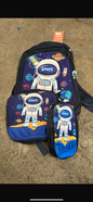 MOCHILA TRIPLE PRIMARIA ASTRONAUTA