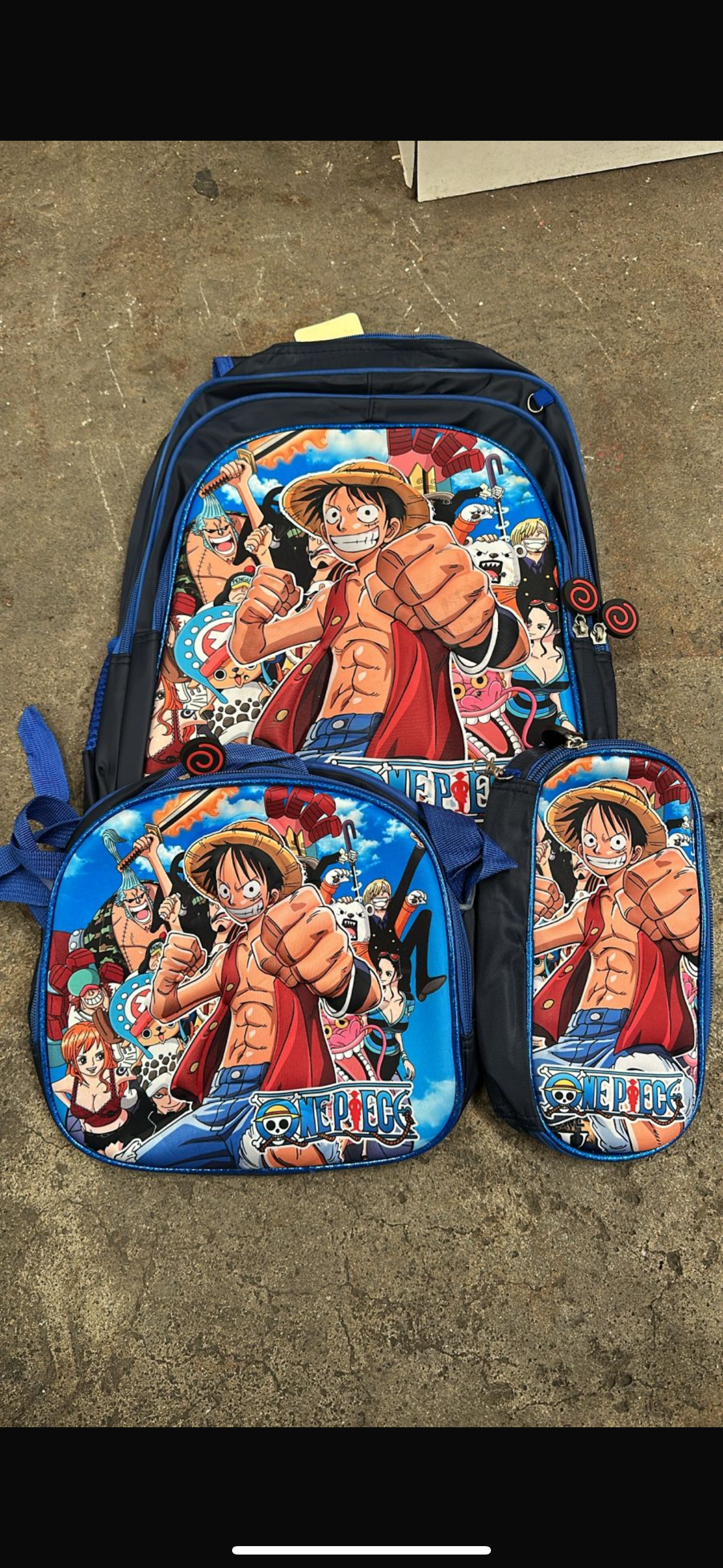 MOCHILA TRIPLE PRIMARIA ONE PICE