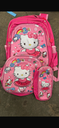 MOCHILA TRIPLE PRIMARIA hello kitty