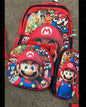 MOCHILA TRIPLE PRIMARIA Mario bross