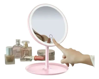 ESPEJO CIRCULAR LUZ LED