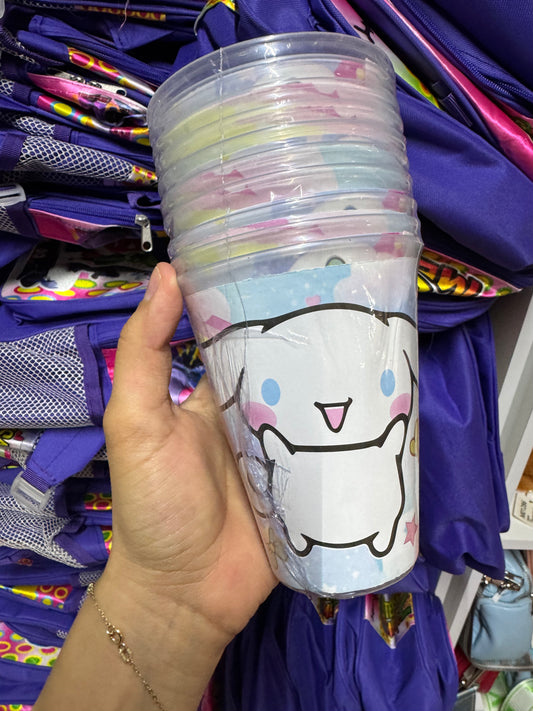 vaso desechable cinamonroll